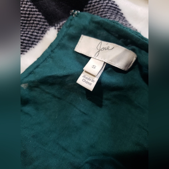 Joie dress emerald green 3/4 sleeve - Picture 5 of 7